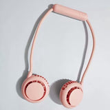 Portable Neck Fan,Personal Mini Cooler Hanging Fan Hand Free Bladeless Fan 3 Speeds Battery Operated Wearable Silent