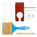 Shearing Guide For Carpet Trimmer With Brush Rug Tufting Carver Holder Base To Keep Your Rug Surface For Carpet Trimmer