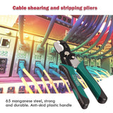 8 inch Multifunctional Wire Stripper Electrical Cable Cutting Scissors Stripping Pliers Cutter Terminal Wire Pliers Hand Tools