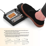 Muslady MU100 Processor Electric Guitar Effect Pedal Guitar Multi-effects Pedal Supports 180s Loop Recording Tuner Tap Scale
