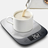 Sinocare 5kg Household Weights Scale LED Electronic Kitchen Scale Food Scale Baking Measurement Accurate Support IOS Android