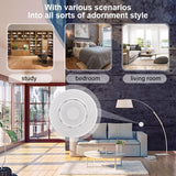 Top Zigbee/Tuya WIFI Smart Air Box Carbon Dioxide Detector CO2 Gas Sensor Formaldehyde VOC Temperature Humidity Sensor App