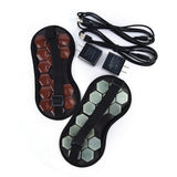 1PCS Physical Therapy Nature Jade Stone Germanium Tourmaline Sleep Office Use Face Eye Mask For Travel