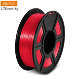 3D Printer Filament 1.75mm 1KG No Tangles No Bubbles Silk PLA Filament for School Home Showroom Office Electronics Fields