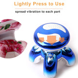 USB Charing Electric Neck Massager Multifunction Massage Plastic Back Head Neck Triangle Shape Anti Cellulite Body Relaxation