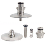 2"Tri Clamp to Pin Lock Post Gas Liquid Post SS304 Sanitary Brewer Fitting 64mm OD ferrule