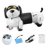 Remote Control Dachshund Dog RC Robotic Stunt Puppy Toys Electronic Pet Following Programmable Robot