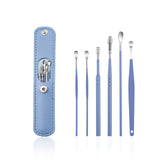 Ear Cleaner Wax Pickers Earpick Wax Remover Curette Ear Pick Cleaner Kit Spoon Care Ear Clean Tool