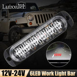 DC 12V-24V LED Work Light Bar Floods Spot Offroad 4WD Car SUV Driving Fog Lamp Work Light Bar for Truck ATV SUV Accessories