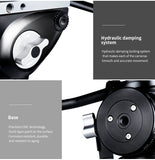 Manbily VH-90 Hydraulic Damping Panning Tilt System Fluid Video Head Tripod Monopod Mount Photo DSLR Camcorder Camera Panoramic