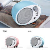 Retro Speaker Wireless Mini Portable Speaker Rechargeable FM Radio Stereo Surround Subwoofer Support TF Card