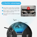 Lefant Robot Vacuum Cleaner for Home Auto Robotic Base Vacuums 1800pa WiFi/App Self-Charging Quiet Mini Vacuum Robot M201