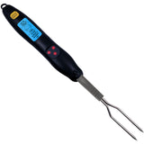 Light grill warm white fork with digital Kitchen BARbecue Thermometer digital For Meat Thermometer with long fork LED display
