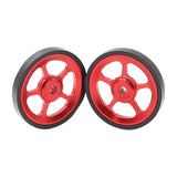 1pair Outdoor Bicycle Easy Wheels Sports For Brompton Mini Cycling Aluminum Alloy Folding Bike Modification Super Light 29.5g