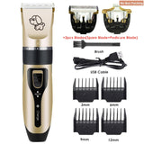 NEW2022 NEW Electrical Pet Clipper Professional Grooming Kit Rechargeable Pet Cat Dog Hair Trimmer Shaver Set Animals Hair