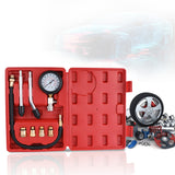 Automobile Pressure Gauge Tester Gasoline Engine Compression Tester Auto Petrol Gas Engine Cylinder Automotive Test Kit 0-300psi