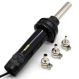 220V Portable BGA Rework Solder Station Hot Air Blower Heat Gun 8032  Hand-held Hot Air Gun 3pcs Nozzle