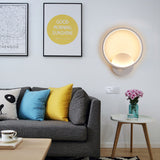 Hot selling led wall lamp indoor black and white wall lamp simple art mural indoor home decoration modern bedside wall lamp