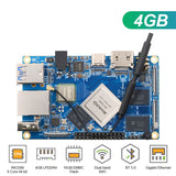 For Orange Pi 4 LTS 4GB LPDDR4 16GB EMMC Rockchip RK3399 Wifi+BT5.0 Gigabit Ethernet Development Board