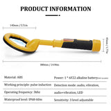 Underwater Pulse Dive Metal Detector 2 In 1 Underwater Detector Pinpointer Detector IP68 Waterproof Audio Vibrations LED Alerts
