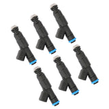 6-pack Fuel Injectors 280155923 for  4.0 Cherokee 1999-2004 Durable