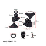 1 Set 2R2L Ukulele Tuning Pegs Tuners Machine Heads 1:24 Gear Ratio for Guitar Lovers Musical Gift