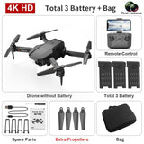 Mini Drone 4K HD  Dual Camera Aerial Photography FPV Wifi Folding Portable Quadcopter Remote Control Real Time Transmission