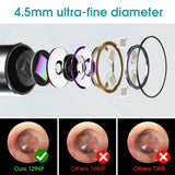 3.9mm Wireless Visual Ear Pick HD Camera Otoscope for Ear Nose Oral Inspection LED Light Wifi Ear Endoscope Ear Care Borescope