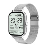 NEW GT20 Ultra-thin Smart Watch 1.69 inch Square Screen Bluetooth Call IP67 Waterproof Long Standby Watches Heart Rate Blood O