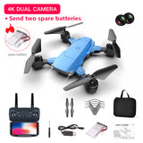 Mini Foldble Drone 4K/1080P HD Dual Camera Professional Aerial Photography Quadcopter FPV Helicopter Toy Vedio Recording
