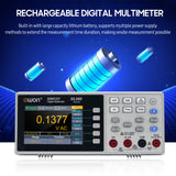 Owon XDM1241 Digital Multimeter Rechargeable 55,000 Counts High Accuracy True RMS Universal Meter with 3.5-inch TFT LCD Screen