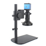 13MP HDMI VGA HD Monocular Microscope Digital Camera  C mount 130X lens USB LED Light Workbench Stand Repair Phone Soldering