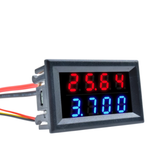 DC 100V 10A 50A 100A Digital Voltmeter Ammeter Wattmeter Voltage Current Power Meter Volt Detector Tester Monitor Voltage Tester