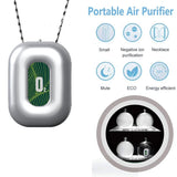 Top Deals Personal Wearable Air Purifier Necklace Mini Portable Air Freshner Ionizer Negative Ion Generator for Travel