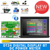DT24 Digital Display BT DC Power Meter Voltmeter Ammeter Battery Capacity Tester 30A/100/200/300/400/500A Current Voltage Meters