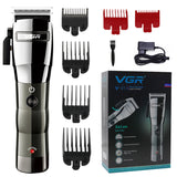 Adjustable Cordless Hair Clipper Men Electric Hair Trimmer Rechargeable Powerful Hair Cutting Machine Professional