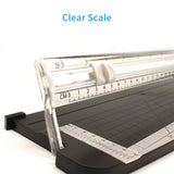 Portable A4 Sliding Paper Cutter 12.6 Inch Cut Length Paper Trimmer Scrapbooking Tool Cutting Mat Machine for Office Supplies