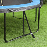 8Pcs Outdoor Trampoline Anchors, Camping Screw Pile Nails, Fixed Pile Anti-Falling Tent Nails