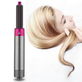 Hair Dryer Curler 5 in 1 Electric Curling Iron Hair Dryers Curling Rollers Hair Curler With Dryer And Straightening Brush
