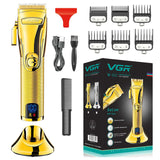 Adjustable 2-speeds Professional Hair Trimmer For Men Barber Shop Hair Clipper Beard Electric Hair Cutting Machine Powerful Set