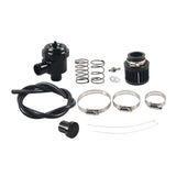 Blow Off Valve Kit Performance Filter Black Turbo Splitter Valve Dump Valve Kit for Polaris RZR Xpt 16-2021 Turbo Billet