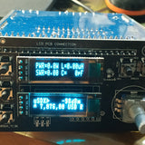 USDX SDR Transceiver All Mode 8 Band Receiver HF Ham Radio QRP CW Transceiver Built-In ATU-100 Antenna Tuner Dual OLED