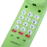 Mini Cell Phone Home Landline Wired Telephone Desk Wall Mounted Corded Phone for Home Office Hotel Telephone