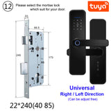 RAYKUBE X5 Biometric Fingerprint Security Intelligent Tuya Smart WiFi Password Electronic Door Lock To Open The Door Remotely