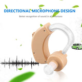 Cheapest Mini Digital Hearing Aid Enhancer Behind The Ear Sound Amplifier Adjustable Hearing Aids For The Elderly Deaf Ear Care