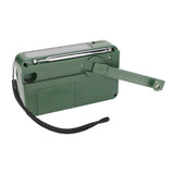 Solar Hand Crank Flashlight Radio Multifunctional Portable Emergency Radio with Flashlight AM/FM Radio Receiver for Outdoor