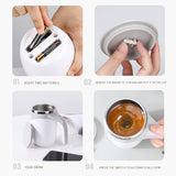 New Upgrade Automatic Self Stirring Magnetic Mug 304 Stainless Steel Coffee Mixing Cup Lazy Blender Smart Mixer Thermal Cup
