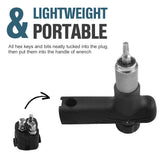 Adjustable Bike Torque Wrench 4/5/6Nm Torque T Wrench Portable Bicycle Maintenance Kit Bicycle tools kit mtb