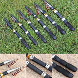 Rod Gear 1.7M Telescopic Fishing Spinning Small Ultra-Short Pole 1.0M Mini 1.2M1.5M Fishing Glass Sea Rod Lawaia Shrinks Fishing