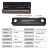 Vacuum Food Sealer Wet and Dry Vacuum Packing Machine Strong Suction Food Sealing Storage Kitchen Tool Vegetables Fruits Meat